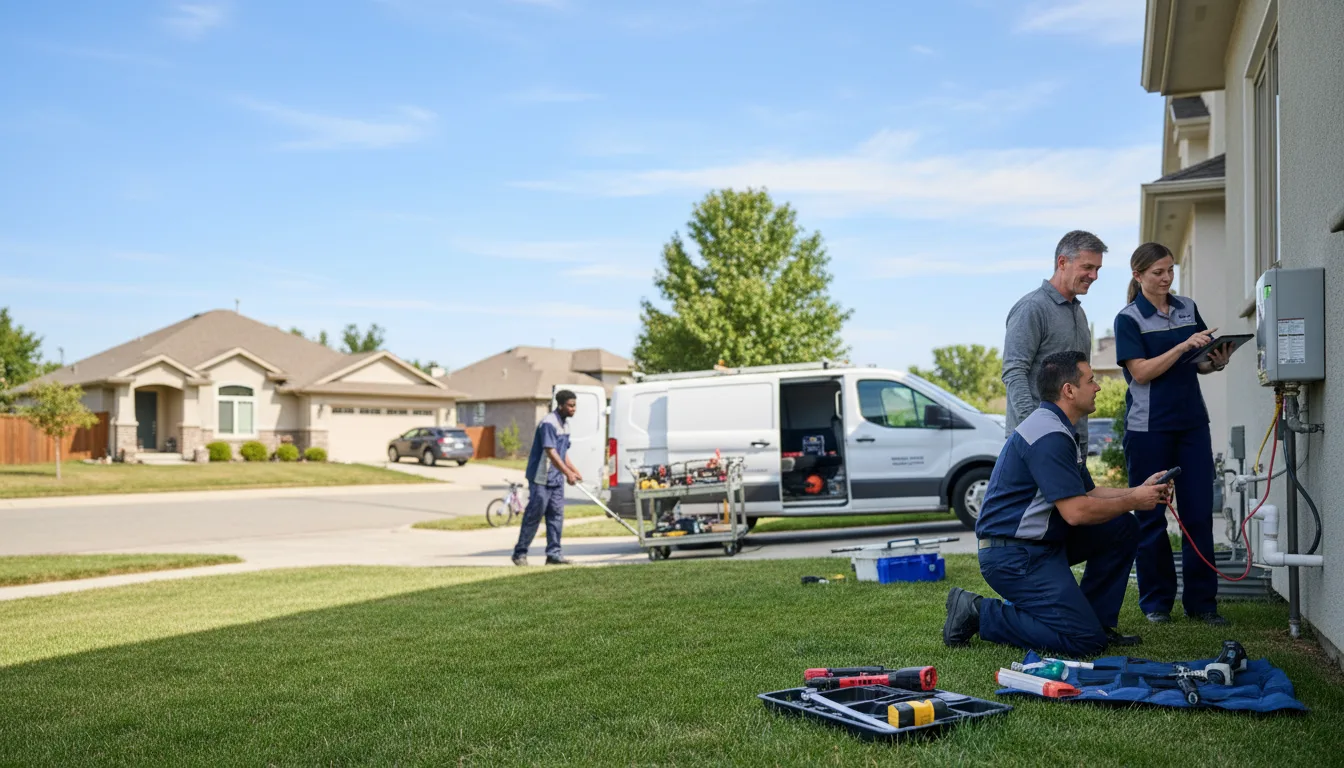 Tankless water heater service in Boulevard, CA